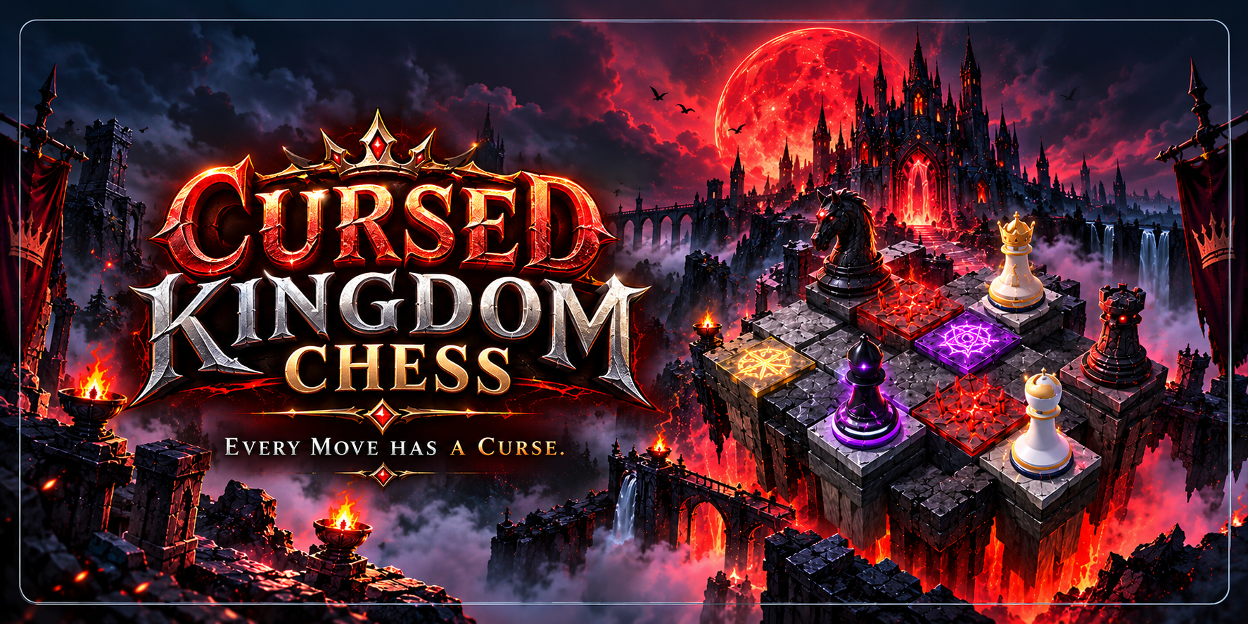 Cursed Kingdom: Chess banner