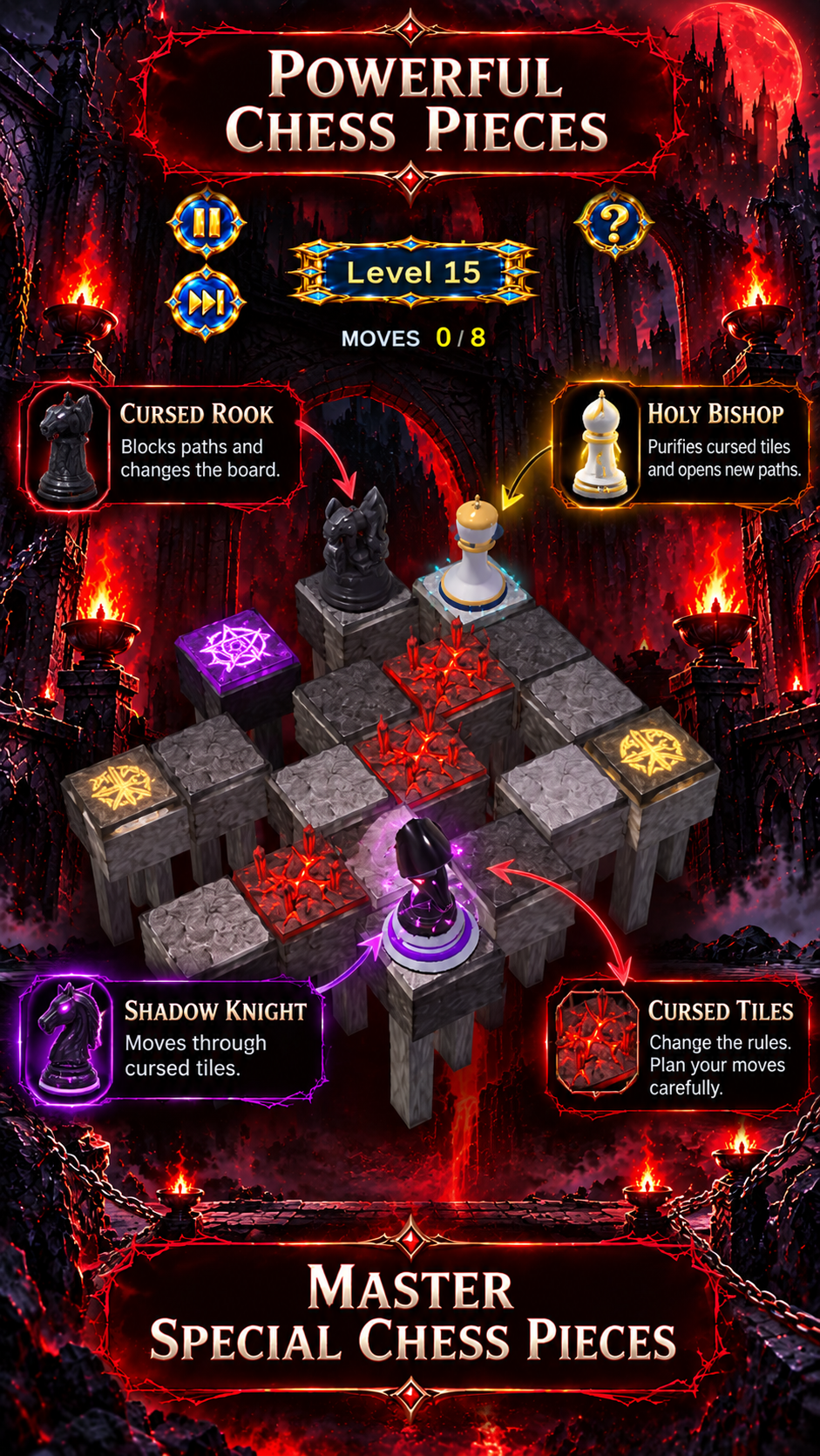 Cursed Kingdom: Chess screenshot 4