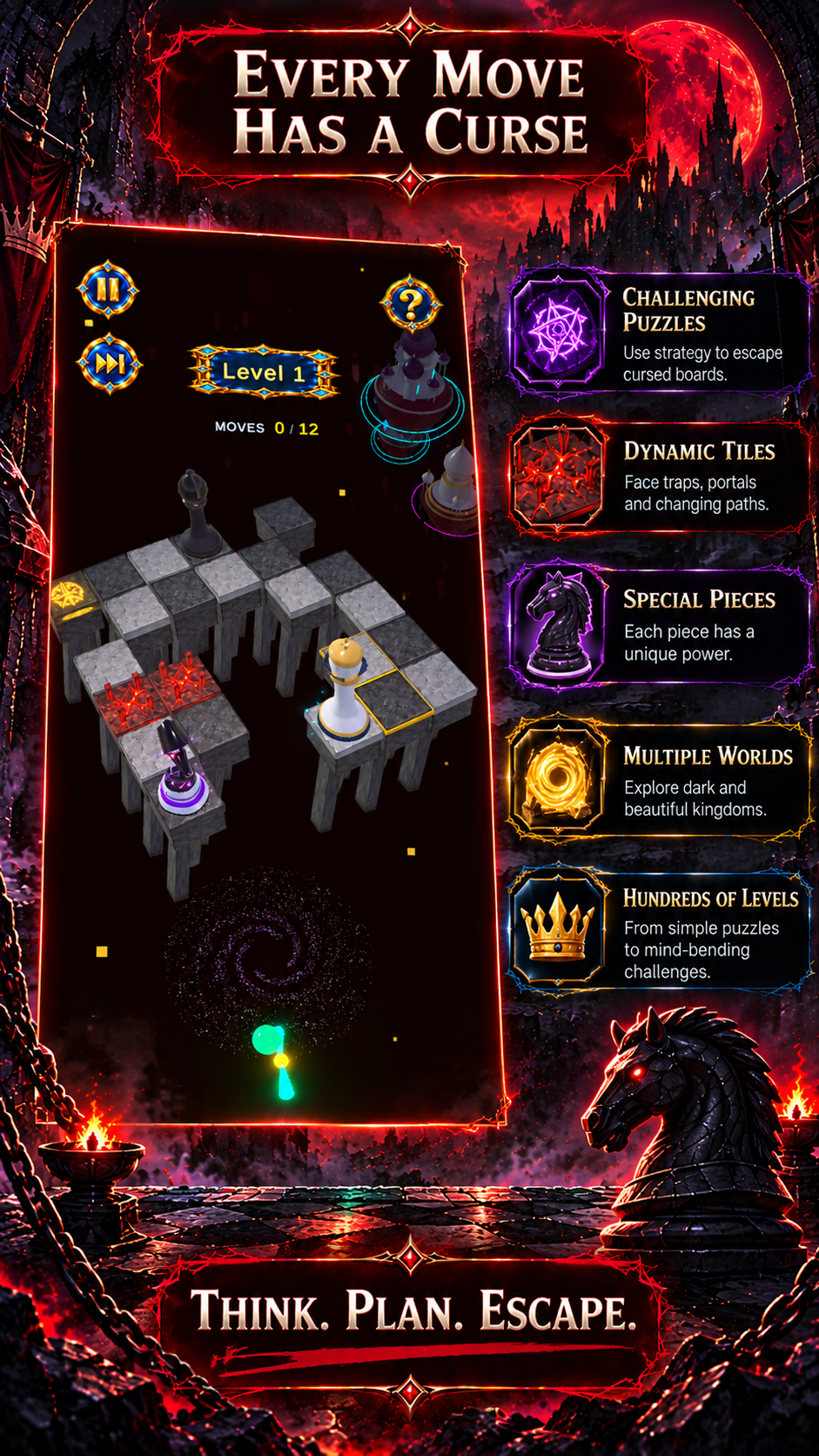 Cursed Kingdom: Chess screenshot 5